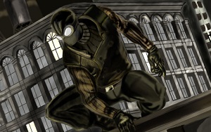 marvel super hero spiderman noir