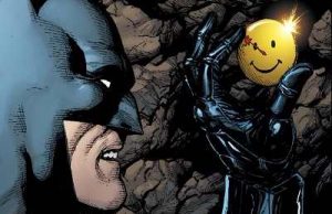 batman finds the comedian's pin