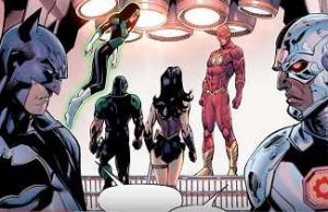 Justice League #2 Extinction Machine Part 2 cyborg batman
