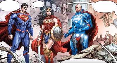 superman wonder woman lex luthor