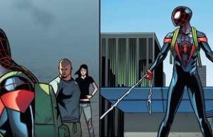 Spider-Man #8 – Miles Morales meets Jessica Jones and Luke Cage (Civil War II Tie-In)
